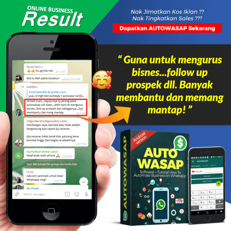 Panduan + Software untuk Automasi Bisnes di Whatsapp.