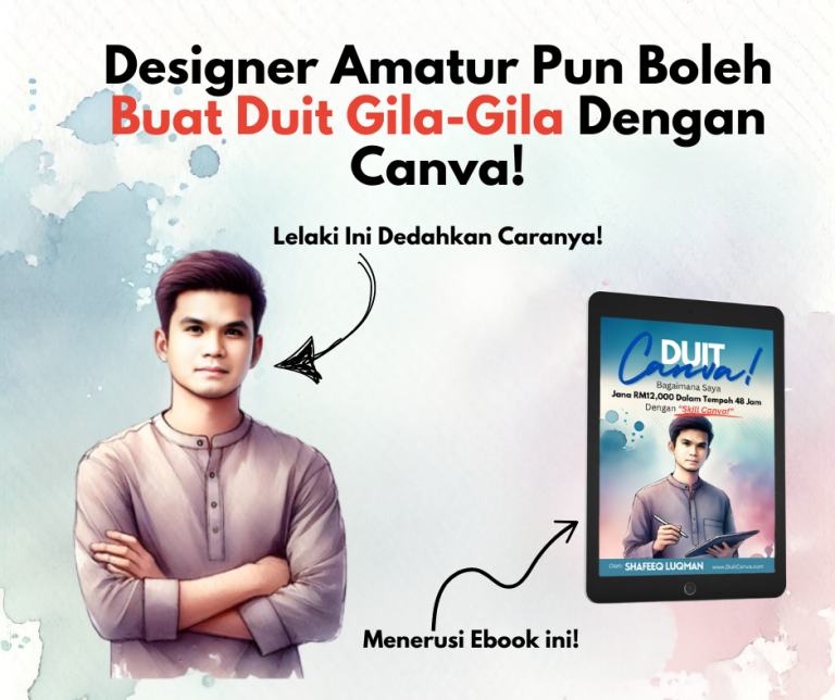 Macam Mana Abang Rider Tambah Duit Dengan Canva